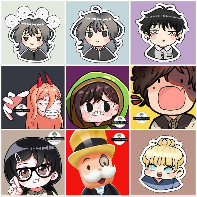 CHIBI/EMOTES - $10