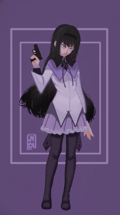 Homura Akemi Fanart (2021)